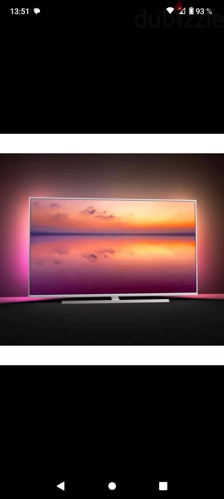 Philips smart tv 4k ultra hd 50" 1