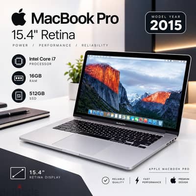 Apple macbook pro core i7 16gb ram 512gb ssd