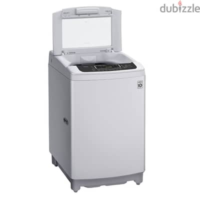 LG Top Load Washing Machine, 13 kg, Middle Free Silver, T1369NEHTF