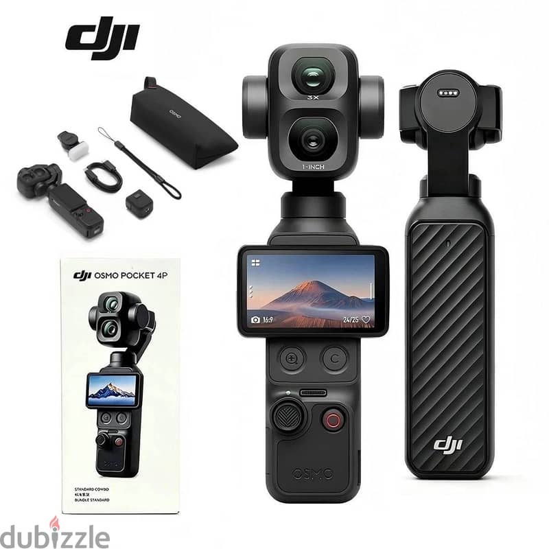 Original DJI Osmo Pocket Four Pro(4P) Standard Combo Handheld Stabiliz 4