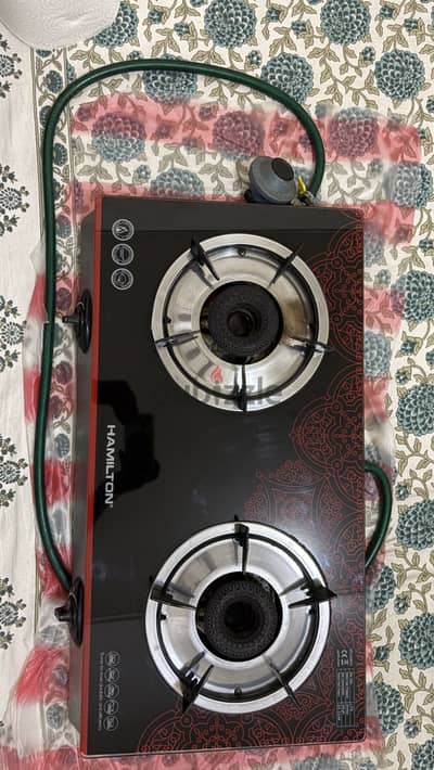 It is a complete set gas stove along with refilled cylinder
