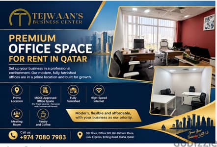 Premium Office Spaces for Rent in Qatar