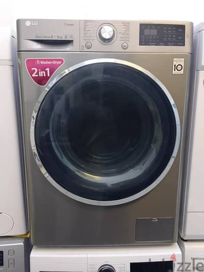 LG 9/6Kg Wash & Dry Machine