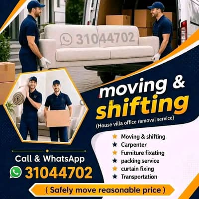 Moving shifting services