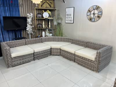 Luxury cane customize outdoor L shape