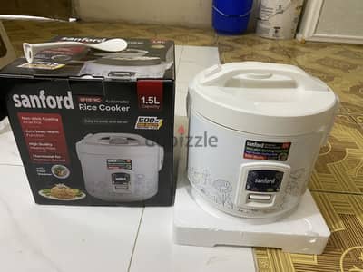 Sanford electric rice cooker 1.5 litre