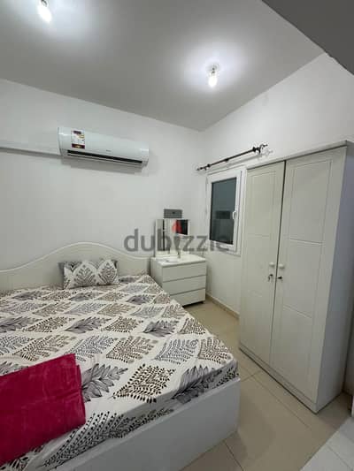 Furnished Studio room available in Al mrakhiya back of Al hazam mall