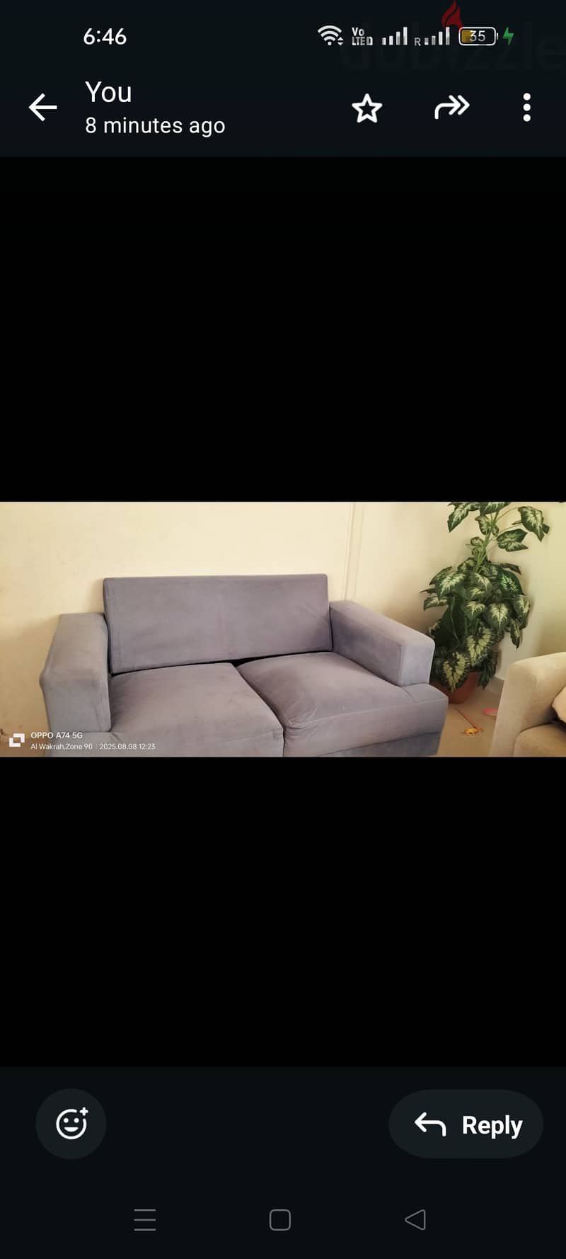 Sofa and dining table for sale 4