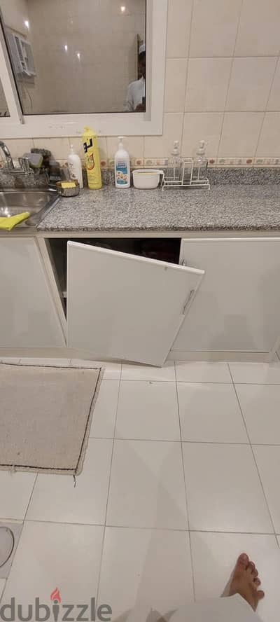 maintenance aluminum kitchen cabinet
