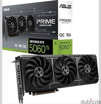 ASUS Prime GeForce RTX 5060 Ti 16GB GDDR7 OC Edition Gaming Graphics C