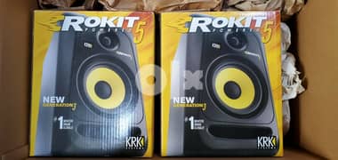 KRK Rokit 5 G3 Powered Studio Monitor - Black 0