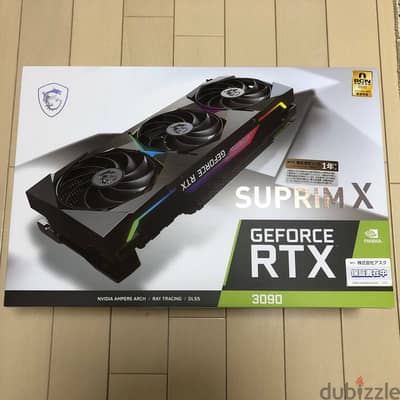 **OFFER** NEW MSI GeForce RTX 3090 SUPRIM X 24G NVIDIA GeForce