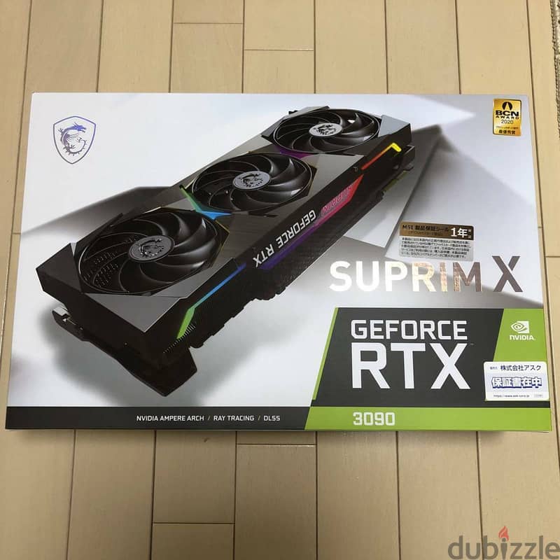 **OFFER** NEW MSI GeForce RTX 3090 SUPRIM X 24G NVIDIA GeForce 0