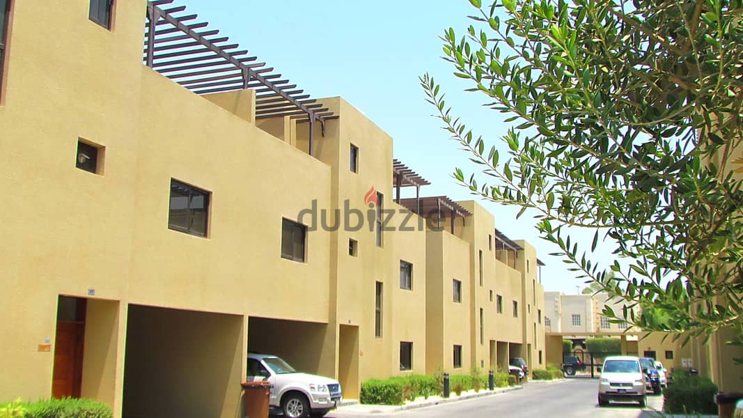 3-bed S/F compound apartment with facilities in Al Waab 16