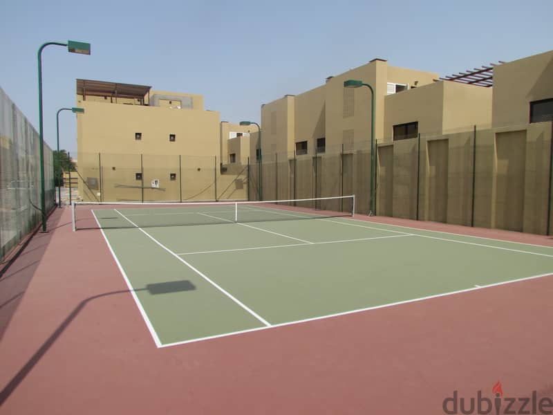 3-bed S/F compound apartment with facilities in Al Waab 13