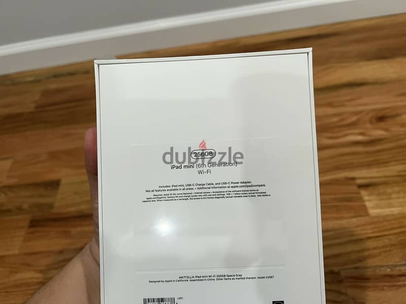 BRAND NEW Apple MK7T3LL/A 8.3" iPad mini 6th Gen 256GB Wi-Fi 3