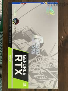NEW STOCK ASUS ROG STRIX NVIDIA GeForce RTX 3080 GUNDAM EDITION 0