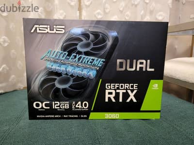 BRAND NEW ASUS GeForce RTX 3060 12GB GDDR6 PCI E 4.0