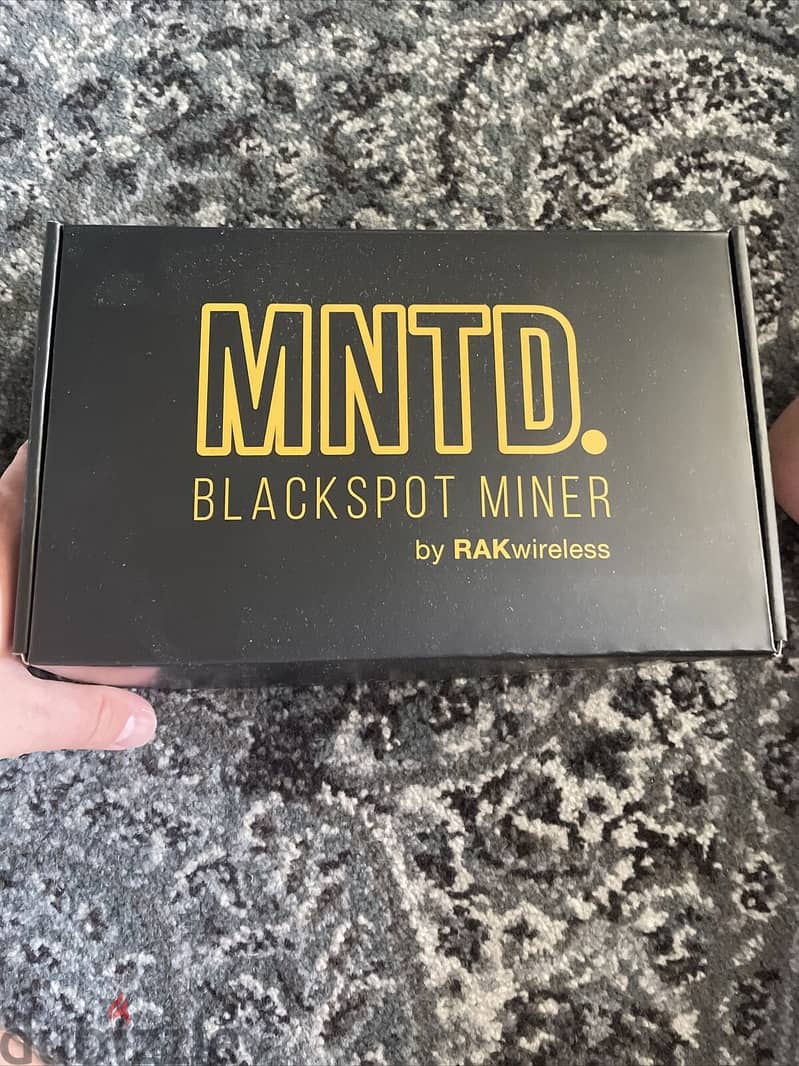 **OFFER** BRAND NEW MNTD Helium Blackspot Miner New In Box With SD 1