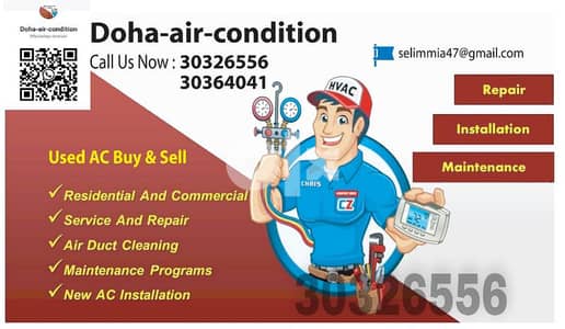 We provide all types of AC repair maintenance and sell installation