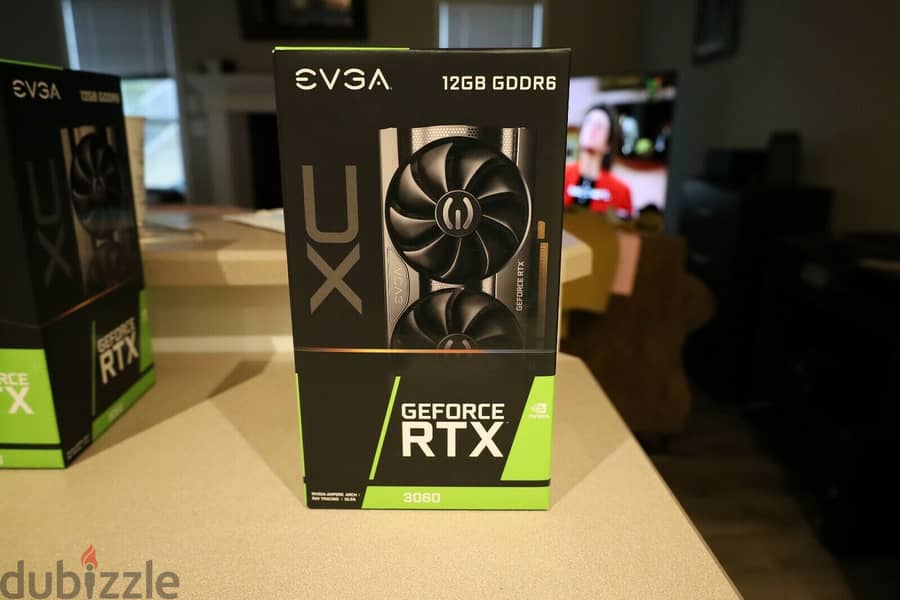 STOCK EVGA GeForce RTX 3060 XC GAMING 12GB GDDR6 Video Card 0
