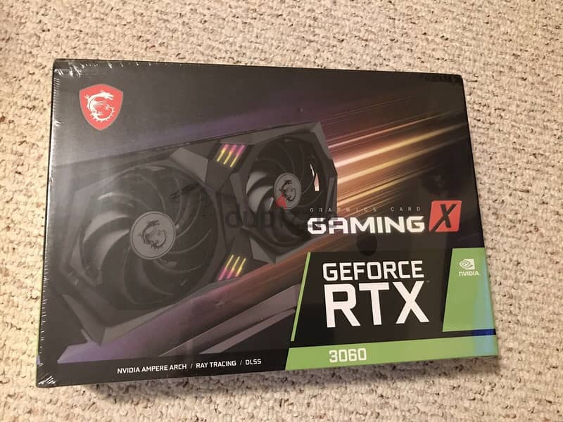 BRAND NEW MSI GeForce RTX 3060 Gaming X 12GB GDDR6 0