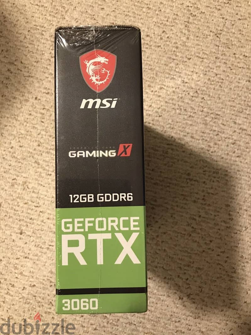 BRAND NEW MSI GeForce RTX 3060 Gaming X 12GB GDDR6 2