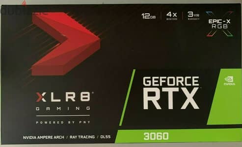 BRAND NEW PNY GeForce RTX 3060 XLR8 Gaming REVEL EPIC-X RGB