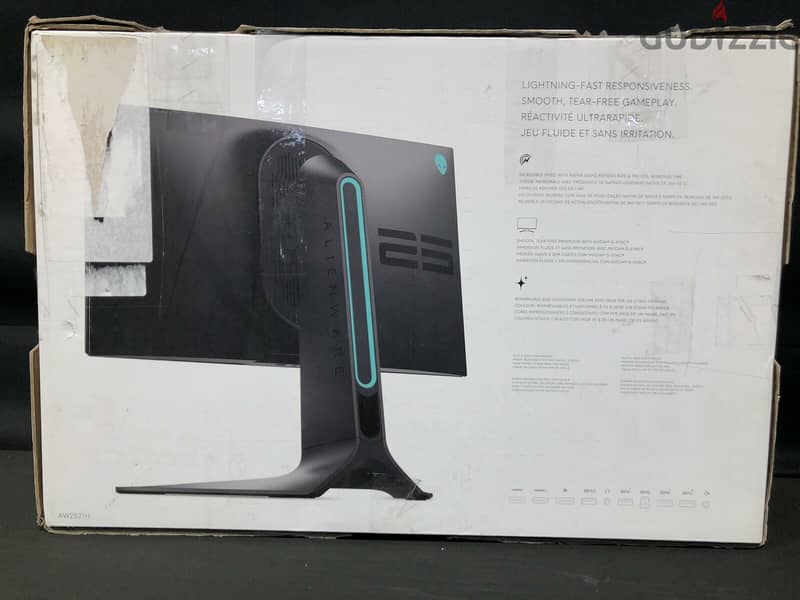 BRAND NEW Alienware AW2521H Gaming Monitor 24.5 FHD NVIDIA 1