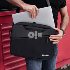 Porodo Lifestyle Nylon Fabric 15.6 inch Laptop Sleeve Bag 0