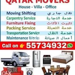 Doha movers and Packers Any Time service call 0