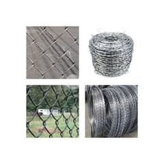 razor wire chain link fence barbed wire available 0