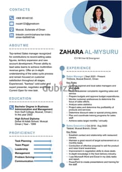 Professional CV Writing with Content