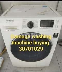 Damage washing machine buying. Call me 30701029. wh 0
