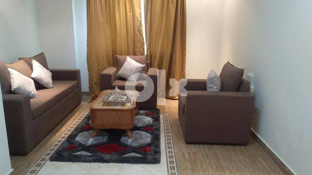 2 bhk full furnished  apartment Mansoura 4
