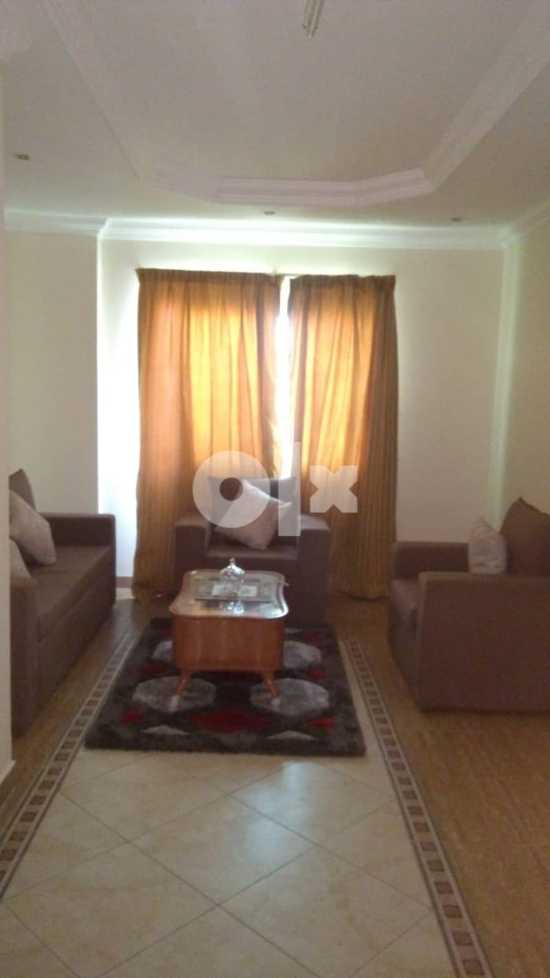 2 bhk full furnished  apartment Mansoura 13