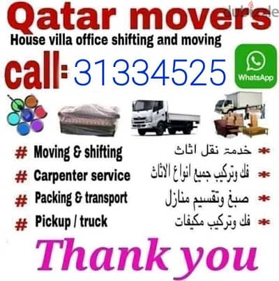 shifting And moving packing services