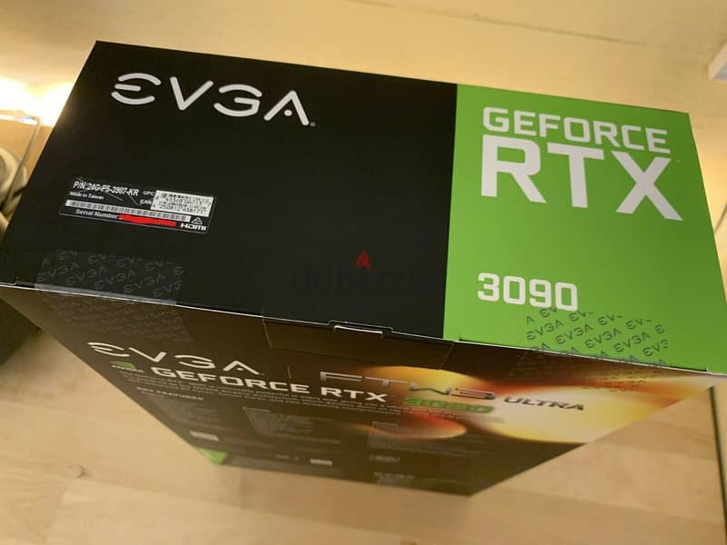 NEW EVGA GeForce RTX 3090 FTW3 ULTRA GAMING 24GB GDDR6X 1