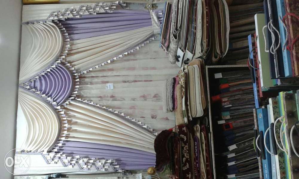 Carpet curtains blinds roller verticals wallpaper sofa 7