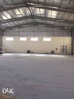 Brand New Spacious Store and Labor Camp for Rent in Industrial area 0