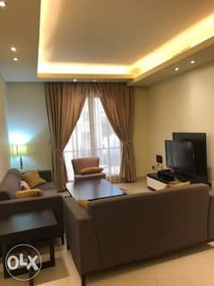 fully furnished apartment for rent al nasr 2 month free 0