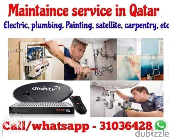 Electric, Plumbing & sattelite service call me now 0