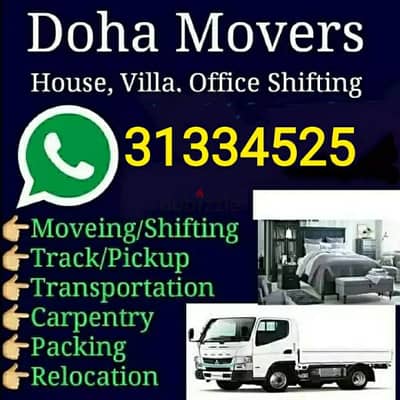 Shifting and moving packing services