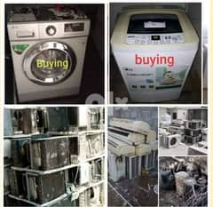 we are Buying damage AC and washing machine 0