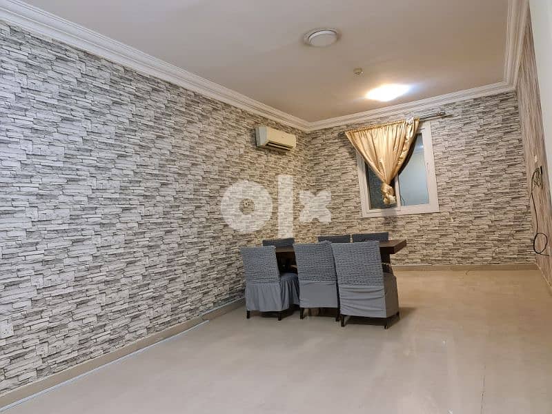 شقة مساحة واسعة في السد/ specious flat in al sadd 0