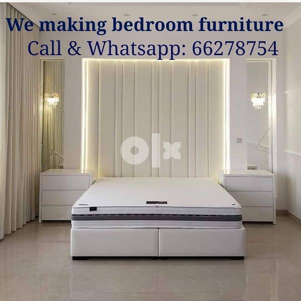 we making living room and bedroom furniture please call: 66278754 8