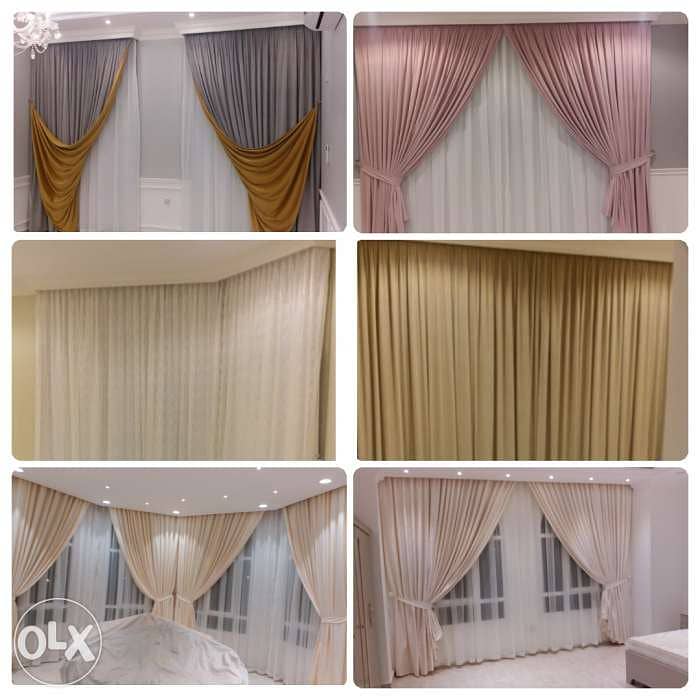 Window Curtains Making & Fixing. 4