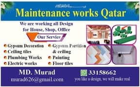 Maintenance work in Qatar. 0