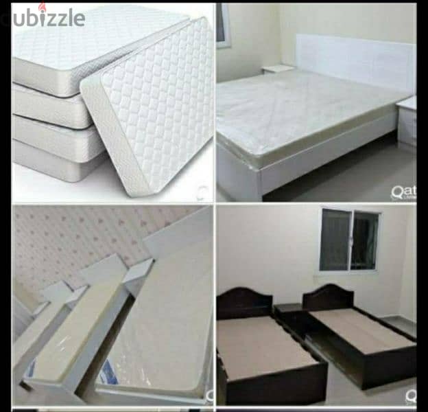 brand new madical mattress And bed sale call me 2