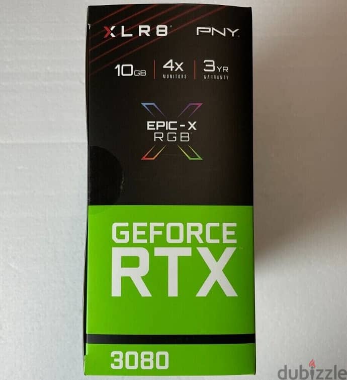 BRAND NEW PNY GeForce RTX 3080 XLR8 Gaming EPIC-X RGB Triple 1